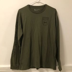Under Armour Long Sleeve Tee Green Men’s Large